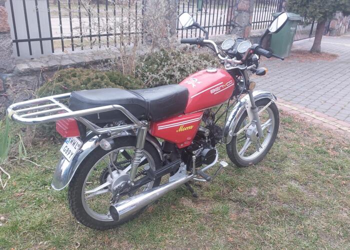 Grajewo ogłoszenia: Sprzedam motorower zarejestrowany na 50, zamontowany nowy silnik 110c