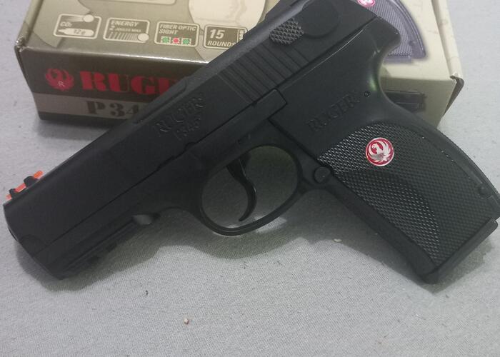 Grajewo ogłoszenia: Sprzedam nowy  pistolet Ruger P -345 na kulki, zasilany kapsuła CO2