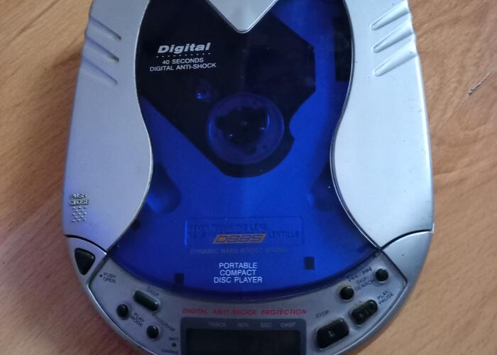 Grajewo ogłoszenia: Sprzedam disc man działający jeszcze słucham na nim stare płyty...