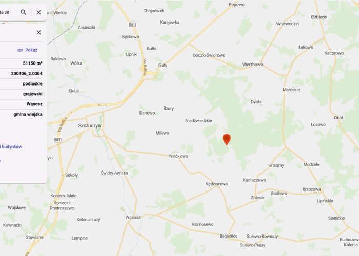 Grajewo ogłoszenia: Sprzedam bezpośrednio działkę leśną nr 4/2 o powierzchni...